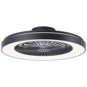 Mazzaro Ø58 Negro De Brilliant - Su elegante dise&ntilde;o en blanco y negro se integra a la perfecci&oacute;n en hogares modernos y se convierte en un elemento decorativo en salas de estar, dormitorios y oficinas.