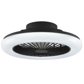 Montero Ø42 Negro De Brilliant - Con el mando a distancia incluido, puede atenuar el brillo y ajustar la temperatura del color, desde una luz blanca c&aacute;lida (2700 K) hasta una luz diurna clara y estimulante (6500 K).