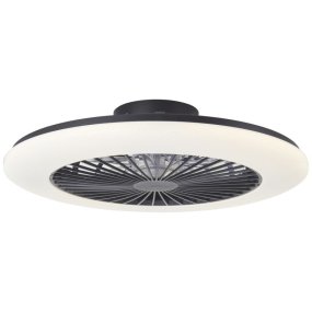 Salerno Ø58 Negro De Brilliant - Su elegante dise&ntilde;o en blanco y negro se integra a la perfecci&oacute;n en hogares contempor&aacute;neos y luce igual de bien en la sala de estar, el dormitorio o la oficina en casa.