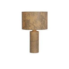 Isla 48cm Naturaleza lámpara de mesa De Searchlight - Es perfecta como iluminación decorativa en el salón, el dormitorio o el pasillo y se convierte rápidamente en un elemento de diseño expresivo que irradia luz y tranquilidad.