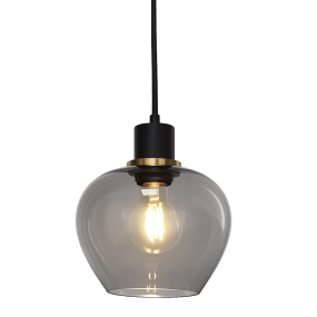 Ariston Ø20 De color humo lámpara de ventana De Lampan - La elegante l&aacute;mpara de ventana Ariston combina formas suaves con materiales de alta calidad.