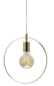 Spartan ringo Ø30 Latón lámpara de ventana De Cottex - La l&aacute;mpara de ventana de metal Spartan Ringo es una l&aacute;mpara minimalista y moderna que a&ntilde;ade un toque de estilo a tu hogar.