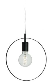 Spartan ringo Ø30 Negro lámpara de ventana De Cottex - La l&aacute;mpara de ventana de metal Spartan Ringo es una l&aacute;mpara minimalista y moderna que a&ntilde;ade un toque de estilo a tu hogar.