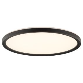 Avola Ø42 Negro plafón De Brilliant - El mando a distancia incluido permite regular la intensidad de la luz y ajustar la temperatura del color, desde blanco c&aacute;lido hasta blanco fr&iacute;o, para adaptar la iluminaci&oacute;n a cualquier ocasi&oacute;n y necesidad.