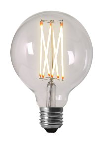 E27 Globo 95 Blanco Cálido De Lampan - Es regulable para todas las ocasiones, tiene un patr&oacute;n de haz de 360&deg; y una vida &uacute;til impresionante de hasta 25.