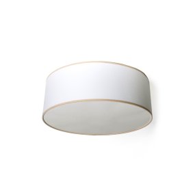 Theo Ø48 Blanco/beige De Alde & Lind - Theo es una l&aacute;mpara de techo redonda con formas elegantes.