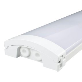 Liny Grab 3000/4000K 150cm Blanco De Designlight - Gracias al bloque de terminales de conexi&oacute;n r&aacute;pida y al cableado pasante, se reduce el tiempo de instalaci&oacute;n, lo que hace que la luminaria sea adecuada tanto para peque&ntilde;as intervenciones como para instalaciones de mayor envergadura.