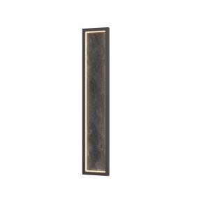 Orign 80cm Negro De Maytoni - Orign es una l&aacute;mpara de pared de metal con una elegante imitaci&oacute;n de piedra en el centro, creando una impresi&oacute;n natural y exclusiva.