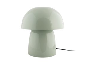 Masivo Seta 34cm Verde lámpara de mesa De Leitmotiv - La lámpara de mesa Masivo Seta es un objeto de diseño escultural fabricado en metal con un acabado verde claro brillante.