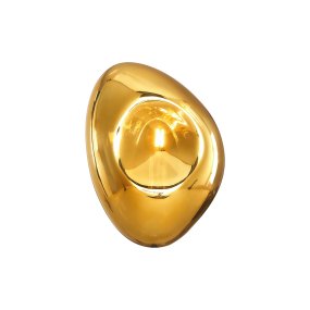 Mabell 28cm Oro lámpara de pared De Maytoni - Esta lámpara crea un punto de luz cálido y acogedor, y al colocar varias de ellas en grupo en la pared, puedes crear una elegante pieza de arte que combina función y estética.
