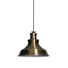 New Haven Ø17 Latón lámpara de ventana De Cottex - La l&aacute;mpara colgante New Haven, fabricada en metal con acabado en lat&oacute;n, es una elegante l&aacute;mpara de estilo vintage.