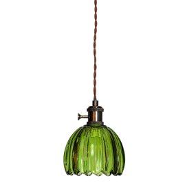Nora Ø12 Verde lámpara de ventana De Cottex - Se recomienda colocarlo en la ventana de la cocina o del salón o colgarlo encima de la mesita de noche en el dormitorio.