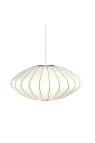 Josefine Ø50 Blanco Lámpas de techo De Aneta Lighting - La l&aacute;mpara colgante Josefine es una luminaria elegante con una forma suave y armoniosa que aporta un ambiente agradable a cualquier estancia.