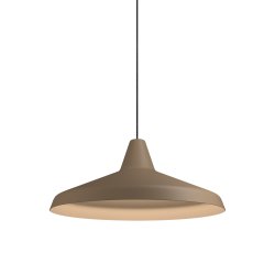 Titan Ø40 Estructura de arena Lámpas de techo De Belid - Puedes elegir ventajosamente una fuente de luz retro de color ahumado con filamento LED para crear el ambiente de color adecuado.