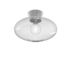 Bullo Ø38 Aluminio/transparente plafón De Belid - Bullo XL es la próxima generación de la familia Bullo.