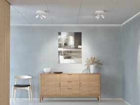 Cato 3 Blanco mate foco de techo De Belid - Cato se inspira en nuestra herencia escandinava con su expresión minimalista y selección de materiales de alta calidad.