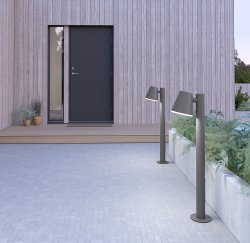 Mist 103cm Estructura del grafito balizas De Belid - El hecho de que la lente sea ligeramente más larga que la pantalla también provoca cierta dispersión lateral de la luz.