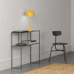 Vienda 48cm Amarillo lámpara de mesa De Herstal - La l&aacute;mpara de mesa Vienda con su dise&ntilde;o cl&aacute;sico y elegante permite un uso prolongado en la sala de estar.