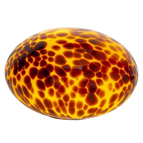 Perla 12cm Ámbar lámpara de mesa De Cottex - Perla es una elegante l&aacute;mpara de mesa de cristal en un c&aacute;lido tono marr&oacute;n/&aacute;mbar que crea una luz suave y acogedora.