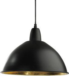 Classic Ø35 Negro De PR Home - Cable de pl&aacute;stico negro de 1,2 m de longitud con cazoleta de techo para suspensi&oacute;n con gancho del mismo color que la l&aacute;mpara.