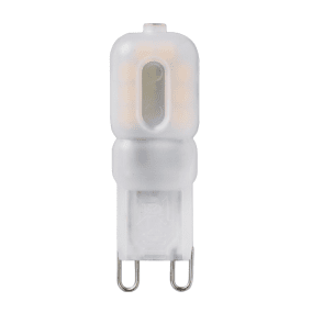 LED G9 mate 0,3W 2500K Regulable Blanco De Unison - Su superficie mate garantiza una distribuci&oacute;n suave de la luz y, con un valor CRI de 90+, reproduce los colores de forma natural.