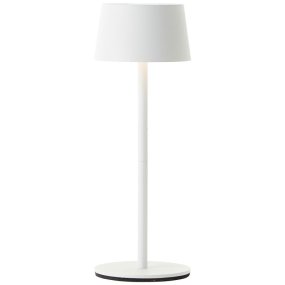 Jona 25cm Blanco portátil De Brilliant - La altura tambi&eacute;n es ajustable si se prefiere una l&aacute;mpara de menos de 25 cm.