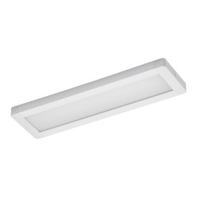 Lund 55cm Blanco plafón De Armaturhantverk - Esta versión actualizada de Lund cuenta con un LED incorporado de 25 W que se puede regular.