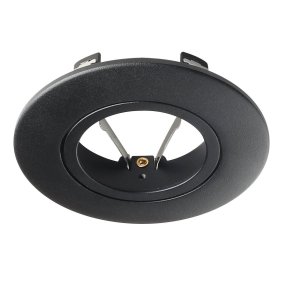 Tenny Aro decorativo Negro De Designlight - Cubierta decorativa en negro mate que permite reemplazar el frontal de la luminaria "Tenny".