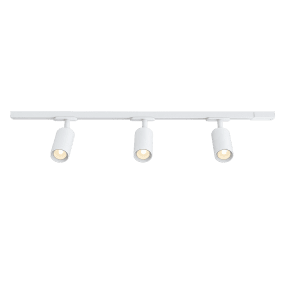 Forma 3-set Blanco De Nordic Lighting - Juego completo de rieles y focos de Nordic Lighting.