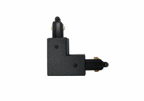 Conector En L Negro De Nordic Lighting - Conector en forma de L con &aacute;ngulo de 90&deg; para el sistema de rieles Forma de Nordic Lighting.