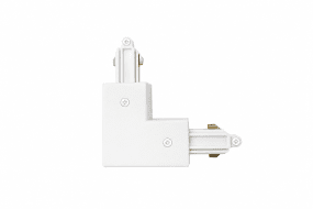 Conector En L Blanco De Nordic Lighting - Conector en forma de L con &aacute;ngulo de 90&deg; para el sistema de rieles Forma de Nordic Lighting.