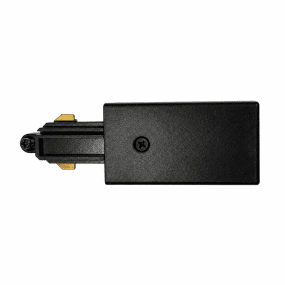Conexión Eléctrica Negro De Nordic Lighting - Se instala al principio o al final del sistema de rieles, en el punto donde se realiza la conexi&oacute;n el&eacute;ctrica.