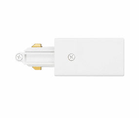 Conexión Eléctrica Blanco De Nordic Lighting - Se instala al principio o al final del sistema de rieles, en el punto donde se realiza la conexi&oacute;n el&eacute;ctrica.