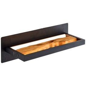 Chaumont 35cm Madera lámpara de pared De Brilliant - Chaumont es una lámpara de pared versátil que puede complementar la iluminación del techo o como iluminación decorativa de acento.