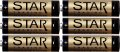Batería Pack De 6 AA 1,5V Power Alkaline Oro De Star Trading - 