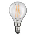 LED E14 globo 4W 2700K Transparente De Unison - A&ntilde;ade un toque elegante a tu hogar con nuestra fuente de luz CLASSIC Globe Clear E14.