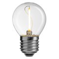 LED E27 globo 1W 2700K Transparente De Unison - 