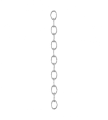 Oval Chain 10m Níquel De Karlskrona lampfabrik - 