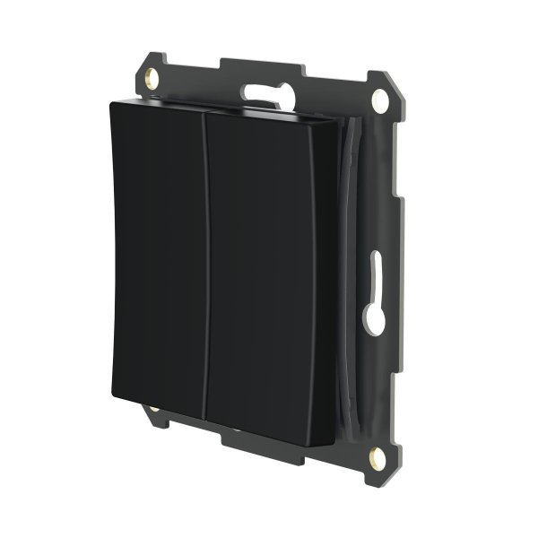 Pulsador inalámbrico WPH-01-E Negro De Plejd - El WPH-01 se monta f&aacute;cilmente en una caja de electrodom&eacute;sticos est&aacute;ndar o con cinta adhesiva de doble cara o tornillos.