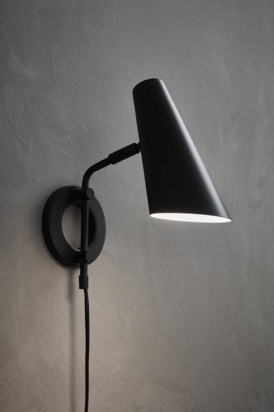 Cal 26cm Negro lámpara de pared De Markslöjd - 