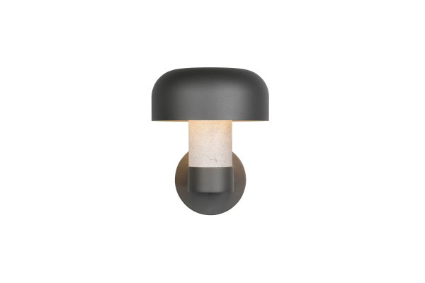 Fraser 24cm Apariencia de hormigón lámpara de exterior De Trio Lighting - El grado de protecci&oacute;n IP54 lo hace resistente a la intemperie y al viento: perfecto para el clima n&oacute;rdico.