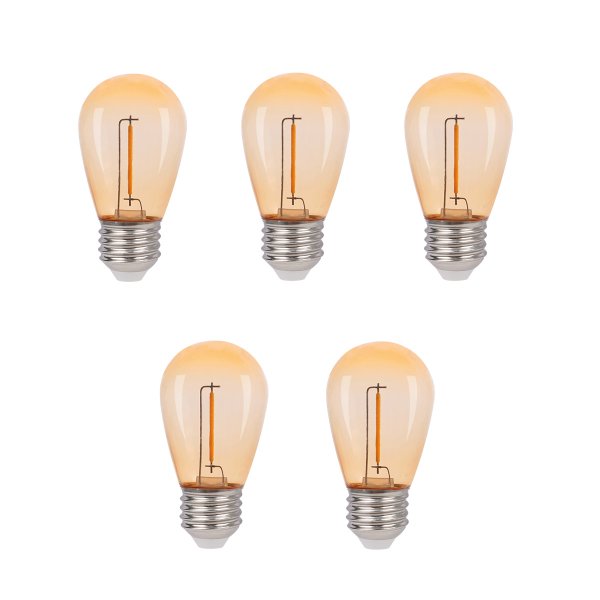 Deco bulb x 5 Antiguo De Lightson - Para una vida útil óptima, recomendamos no cargar el transformador con más del 85% de su capacidad máxima.