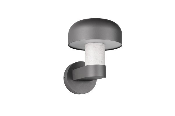 Fraser 24cm Apariencia de hormigón lámpara de exterior De Trio Lighting - El grado de protecci&oacute;n IP54 lo hace resistente a la intemperie y al viento: perfecto para el clima n&oacute;rdico.