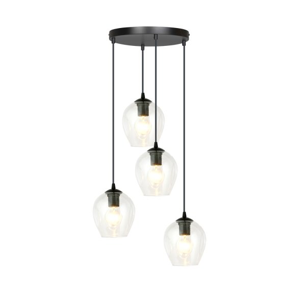 Istar Premium Ø40 Transparente Lámpas de techo De Emibig Lighting - Istar es una colecci&oacute;n de l&aacute;mparas de techo vers&aacute;tiles y atemporales.