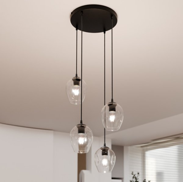 Istar Premium Ø40 Transparente Lámpas de techo De Emibig Lighting - Istar es una colecci&oacute;n de l&aacute;mparas de techo vers&aacute;tiles y atemporales.