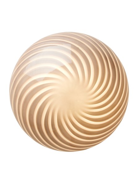 Mini Mush 17cm Negro lámpara de mesa De Halo Design - La exclusiva pantalla en forma de onda proporciona una distribución de luz suave y agradable y es perfecta para crear un ambiente acogedor en cualquier habitación.