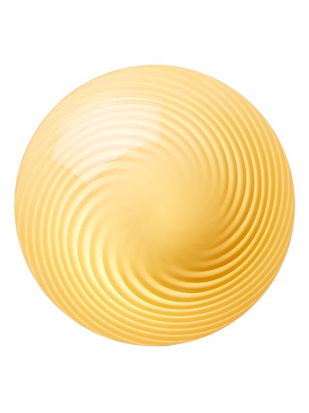 Mini Mush 17cm Naranja lámpara de mesa De Halo Design - La exclusiva pantalla en forma de onda proporciona una distribuci&oacute;n de luz suave y agradable y es perfecta para crear un ambiente acogedor en cualquier habitaci&oacute;n.