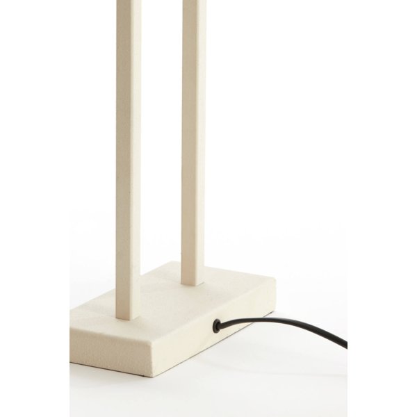 Shiva 40cm Blanco cremoso base de lámpara De Light & Living - 