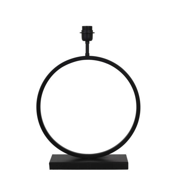 Liva 53cm Negro base de lámpara De Light & Living - 