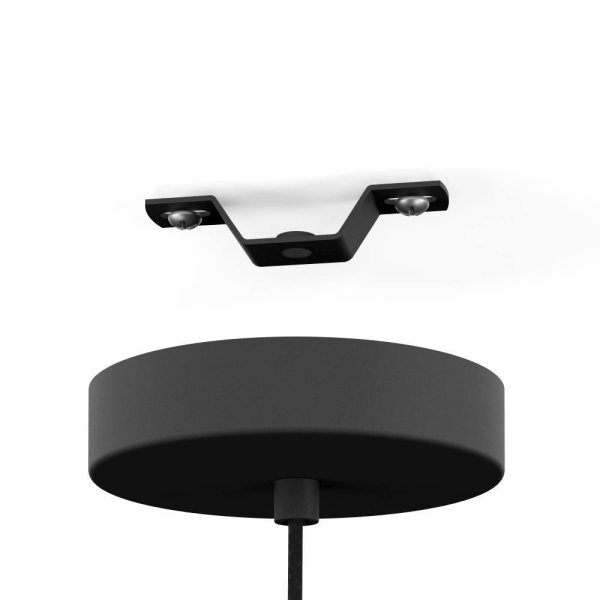 Mattanza Ø50 Gris Lámpas de techo De Eglo - Gracias a su diseño moderno, la lámpara se adapta tanto a espacios modernos como minimalistas y crea una atmósfera emocionante y elegante.